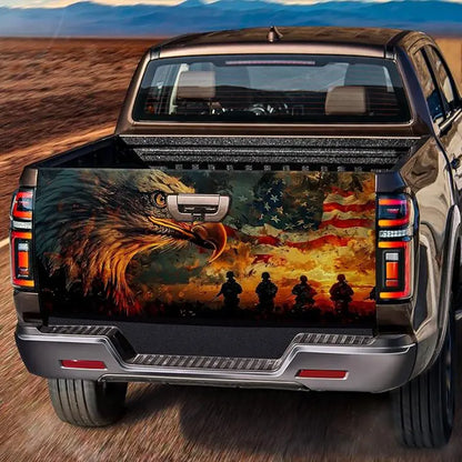 Full Color Printed Tailgate Vinyl Graphic Wrap | Custom Truck Tailgate Decal Sticker & Heavy-Duty Exterior Accent