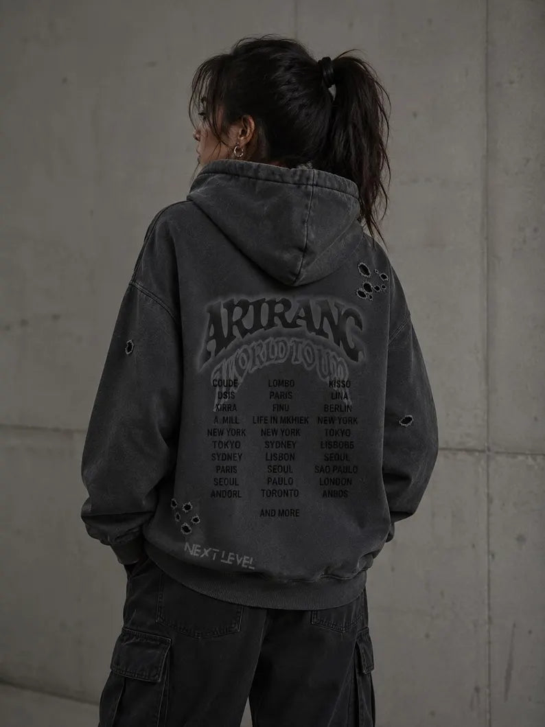 Korean Wave World Tour Pullover Hoodie