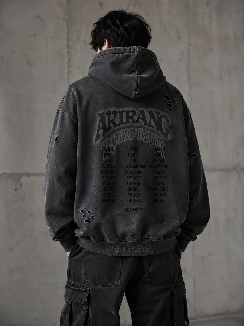 Korean Wave World Tour Pullover Hoodie