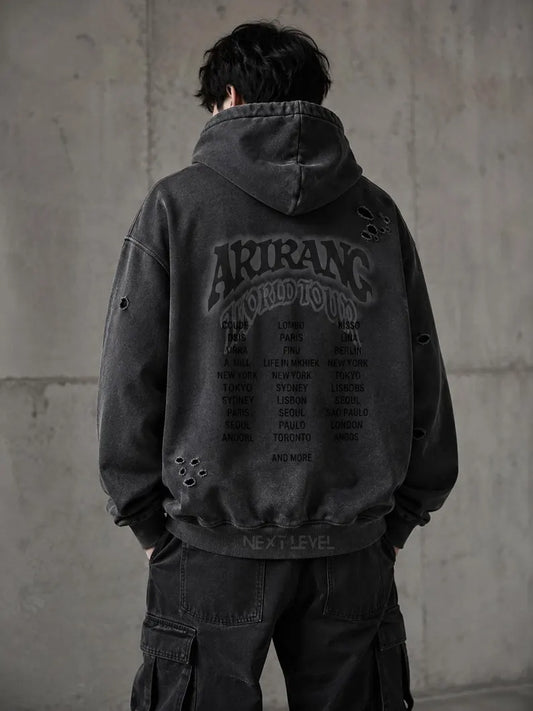 Korean Wave World Tour Pullover Hoodie